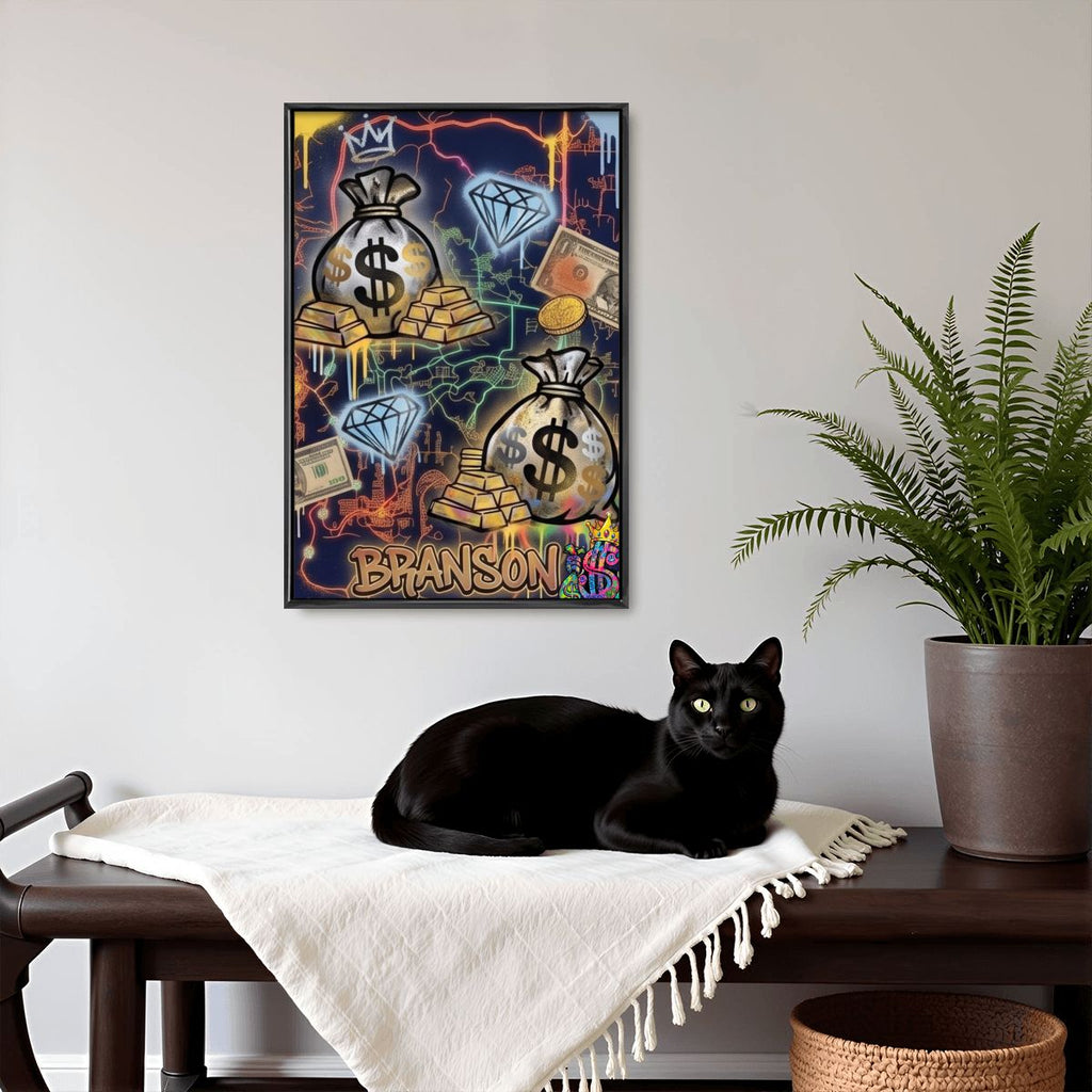 Branson Gold – 20" x 30" Limited Edition Canvas Print