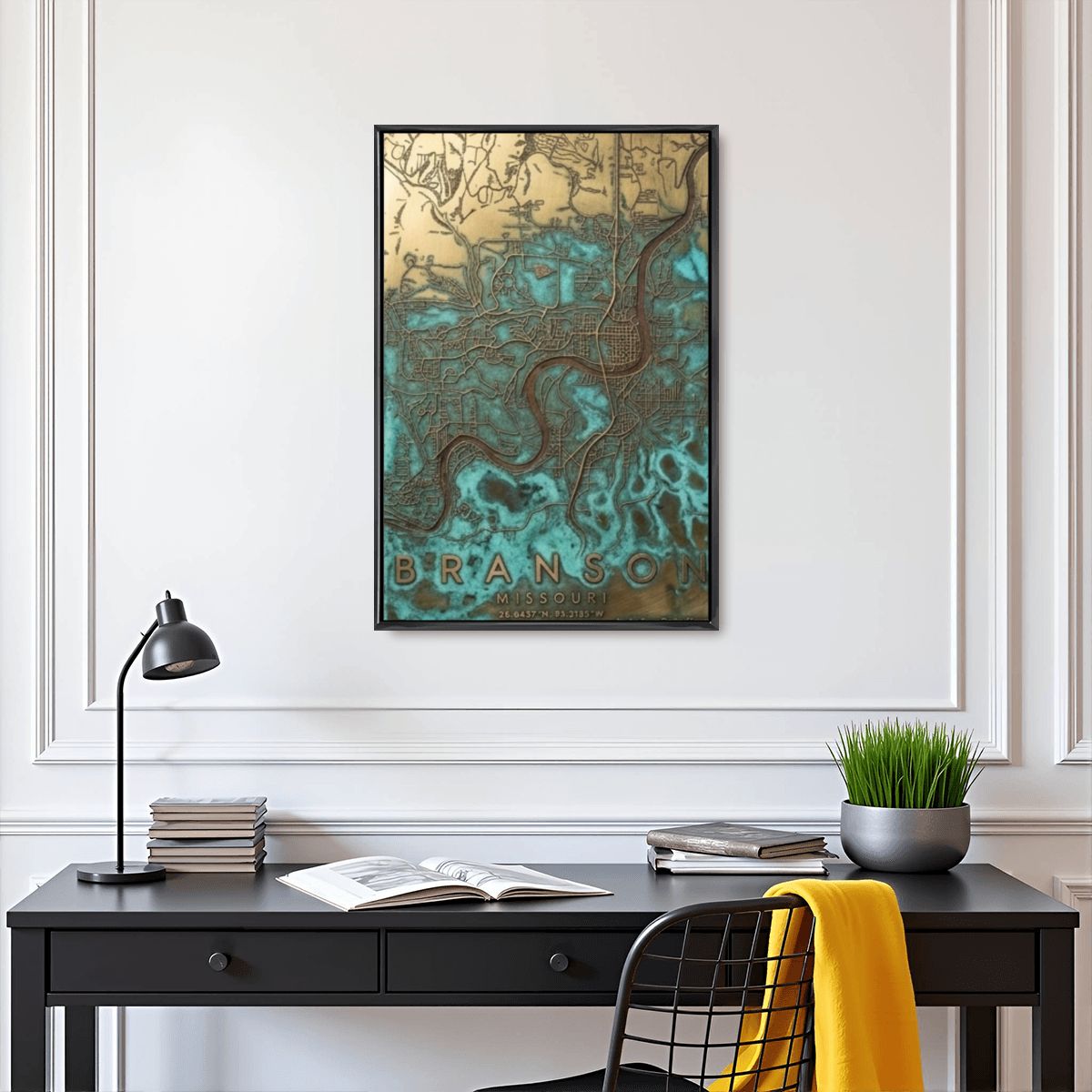 Branson Coordinates – 20" x 30" Limited Edition Canvas Print