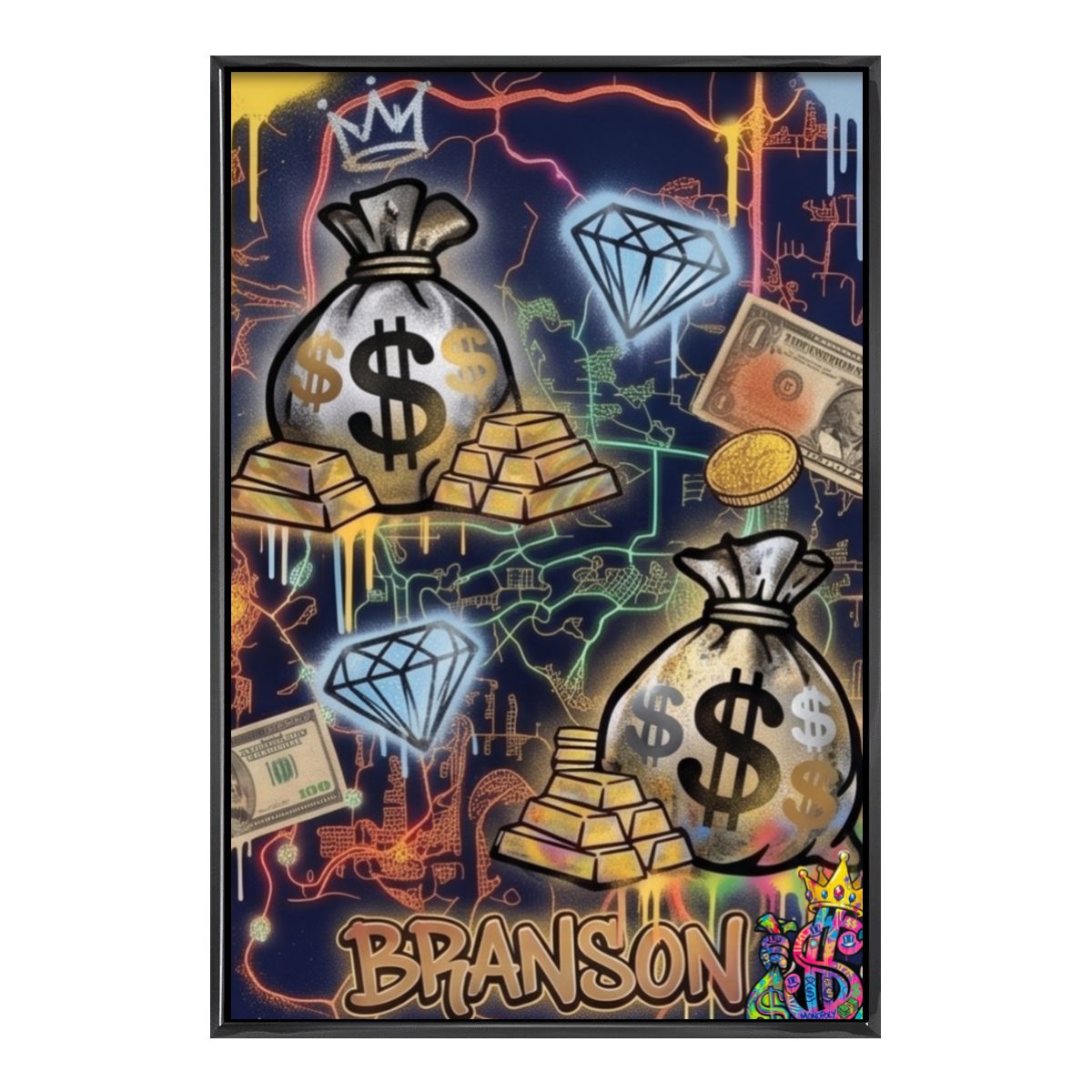 Branson Gold – 20" x 30" Limited Edition Canvas Print