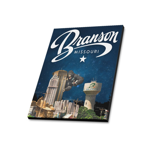 "Branson Starry Night" – Limited Edition Midnight Sky Collage Canvas Print 20"x24"