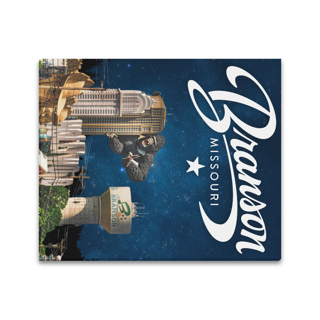 "Branson Starry Night" – Limited Edition Midnight Sky Collage Canvas Print 20"x24"