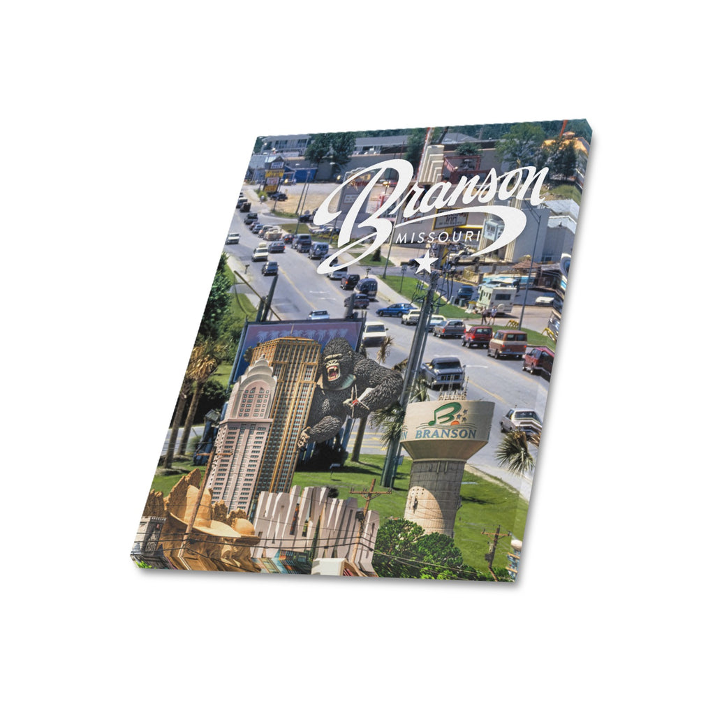 "Branson Nostalgia" – Limited Edition Vintage Strip Collage Canvas Print 20"x24"
